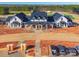 Exterior elevation showing the clubhouse's covered porch, and ample parking at 14450 Maritime Dr, Lancaster, SC 29720