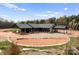 Beautiful exterior of a modern home with a horseshoe drive, stone accents, and lush landscaping at 1565 Shinnville Rd, Cleveland, NC 27013