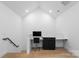 Bright office space with a built-in desk and ample natural light at 1565 Shinnville Rd, Cleveland, NC 27013