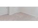 View of the bedroom showing carpet and two doors at 1630 Troon Dr, Salisbury, NC 28144