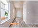 Bright entryway boasting natural light through a large window and durable wood-look floors at 1630 Troon Dr, Salisbury, NC 28144