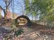 Stone arch pathway through bamboo garden at 172 Tuckertown Rd, New London, NC 28127