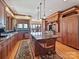 Gourmet kitchen with large island and high-end appliances at 172 Tuckertown Rd, New London, NC 28127