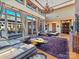 Open living space with sectional sofa and fireplace at 172 Tuckertown Rd, New London, NC 28127