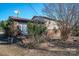 House exterior with back deck and satellite dish at 255 Kings Dr, Kings Mountain, NC 28086