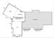 Basement floor plan showing finished and unfinished areas at 842 North Center St, Hickory, NC 28601