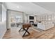 Finished basement with foosball table, fireplace, and ample space at Lot 2 Glenview Meadow Dr # Savanh, Waxhaw, NC 28173
