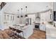 Spacious kitchen with white cabinets, island, and stainless steel appliances at Lot 2 Glenview Meadow Dr # Savanh, Waxhaw, NC 28173