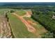 An aerial view highlights ongoing construction amidst vast green spaces, and nearby established homes at Lot 2 Glenview Meadow Dr # Savanh, Waxhaw, NC 28173