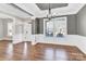 Elegant dining room with hardwood floors and wainscoting at 1022 Torrens Dr # 4, Monroe, NC 28110