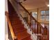 Classic staircase leading to upper level at 10244 Blakeney Preserve Dr, Charlotte, NC 28277