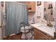 Bathroom with shower, toilet, and vanity at 115 Tradewinds Ct, Mooresville, NC 28115