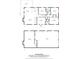 Detailed floor plan of a two-story house with garage at 133 Devine St, Stanley, NC 28164