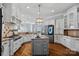 Spacious kitchen featuring granite countertops and stainless steel appliances at 19107 Wildcat Trl, Davidson, NC 28036