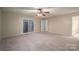 Spacious bedroom with sliding glass doors leading to patio at 209 Meadowridge Dr, Maiden, NC 28650