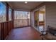 Screened porch with deck access and wooded view at 209 Meadowridge Dr, Maiden, NC 28650