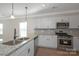 Spacious kitchen with granite countertops and white cabinets at 2234 Catawba Trace Dr, Catawba, NC 28609