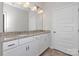 Double vanity bathroom with granite countertop at 2242 Catawba Trace Dr, Catawba, NC 28609