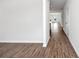 Hardwood floor hallway with access to other rooms at 2242 Catawba Trace Dr, Catawba, NC 28609