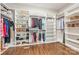 Large walk-in closet with ample shelving and hanging space at 225 South Shore Dr, Belmont, NC 28012