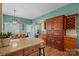 Kitchen features granite countertops and custom cabinetry at 2635 Queens Dr, Lincolnton, NC 28092