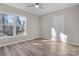 Bright bedroom with hardwood floors and neutral walls at 336 3Rd Se St, Hickory, NC 28602