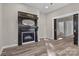 Living room features a fireplace and hardwood floors at 336 3Rd Se St, Hickory, NC 28602