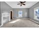 Bright room with fireplace and neutral carpeting at 34 Lee Rd, Stony Point, NC 28678