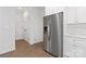 Kitchen with stainless steel refrigerator and pantry at 3524 Cloninger Rd, Dallas, NC 28034