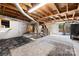 Unfinished basement offers ample storage space at 404 Ford St, Kannapolis, NC 28083