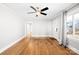 Bright living room with hardwood floors and large window at 404 Ford St, Kannapolis, NC 28083