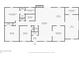 Detailed floor plan of the home layout including all the rooms and dimensions at 4145 Wall St, Charlotte, NC 28209