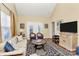 Relaxing living room with a neutral color palette and ample natural light at 8927 Bryant Field Cir, Charlotte, NC 28277