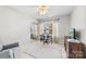 Bedroom with window, desk, and large closet at 9112 Meadowmont View Dr, Charlotte, NC 28269