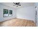 Spacious bedroom with hardwood floors and large windows at Lot 1 Hoke W St, Landis, NC 28088