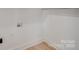 Bright laundry room with washer and dryer hookups at 10512 Roseberry Ct, Charlotte, NC 28277