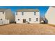 Backyard with a patio and grass at 11906 Bending Branch Rd, Charlotte, NC 28227