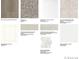 Selection of interior design materials including flooring, countertops, cabinets and backsplash at 147 Holsworthy Dr, Mooresville, NC 28115