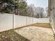 Small backyard with a patio and privacy fence at 173 Brookshire Dr, Fort Mill, SC 29715