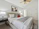 King-size bed in bright bedroom with ensuite access at 173 Brookshire Dr, Fort Mill, SC 29715