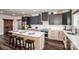 Modern kitchen with an island and stainless steel appliances at 219 Mock Mill Rd, Statesville, NC 28677