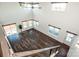Open living area with hardwood floors and high ceilings at 219 Mock Mill Rd, Statesville, NC 28677
