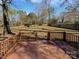 Large backyard with deck and mature trees at 2804 Lyndell Way, Lancaster, SC 29720