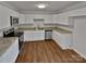 Modern kitchen with white cabinets and granite countertops at 2804 Lyndell Way, Lancaster, SC 29720