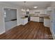 Updated kitchen with white cabinets and stainless steel appliances at 2804 Lyndell Way, Lancaster, SC 29720