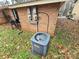 View of AC unit and exterior brick wall at 4818 Highlake Dr, Charlotte, NC 28215