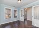 Spacious room with hardwood floors and two windows providing great natural light at 630 Daventry Ct, Clover, SC 29710