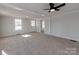 Spacious living room with hardwood floors and natural light at 701 Hiddenite Church Rd, Hiddenite, NC 28636
