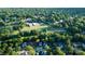 Aerial view showing home's location and neighborhood at 720 Ideal Way, Charlotte, NC 28209