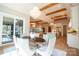 Casual dining area with view into the living room and kitchen at 720 Ideal Way, Charlotte, NC 28209